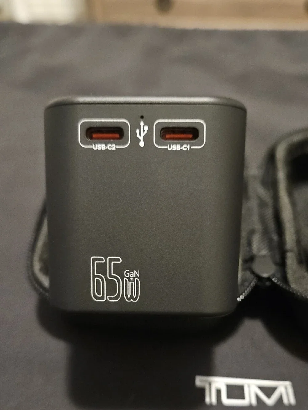 Tumi branded travel